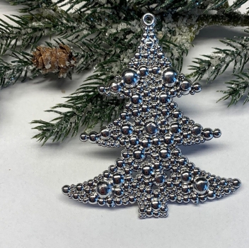 wunderschöner Tannenbaum "Pearl" silber